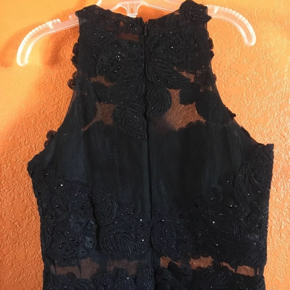 Black Mesh Dress